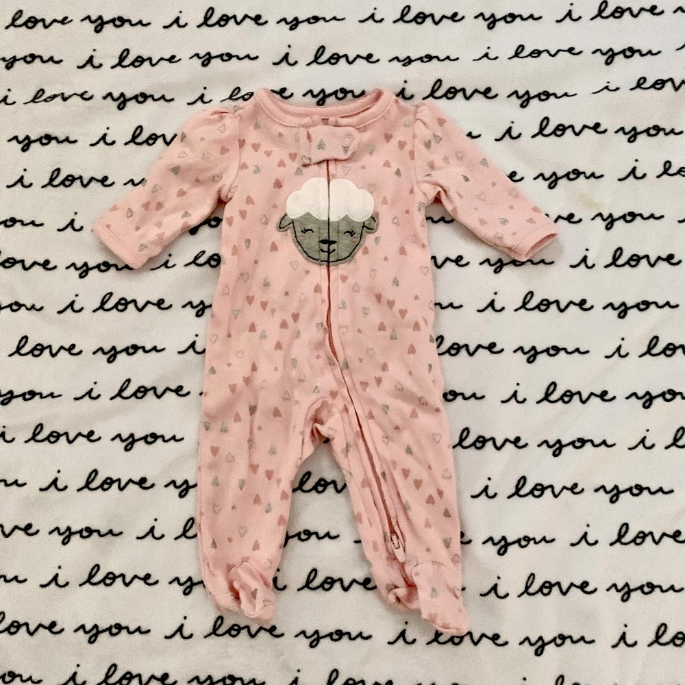 Sheep Preemie Footie